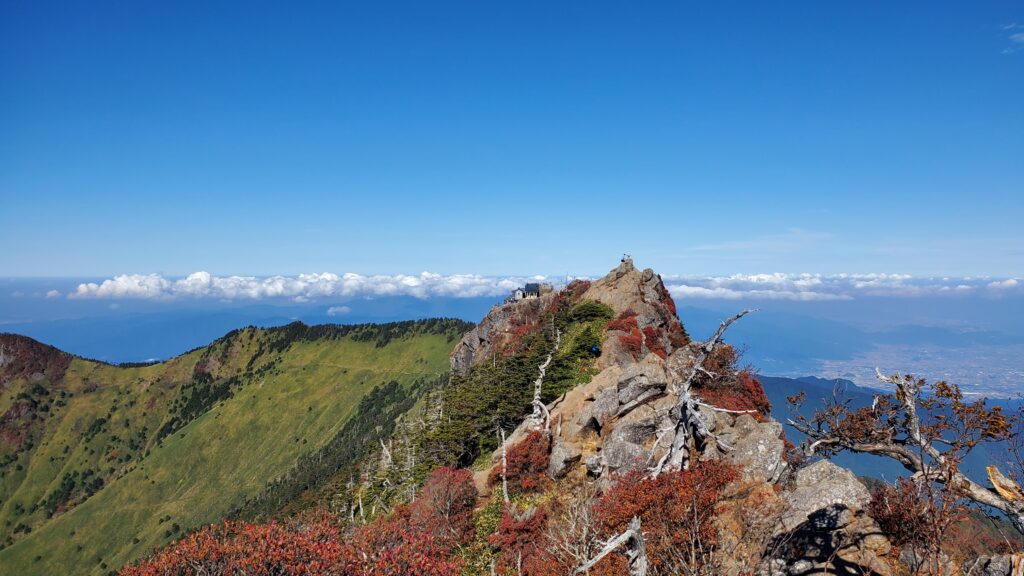 車中泊：石鎚山